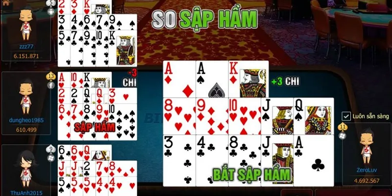 Chi tiết cách xếp bài Mậu binh chuẩn xác